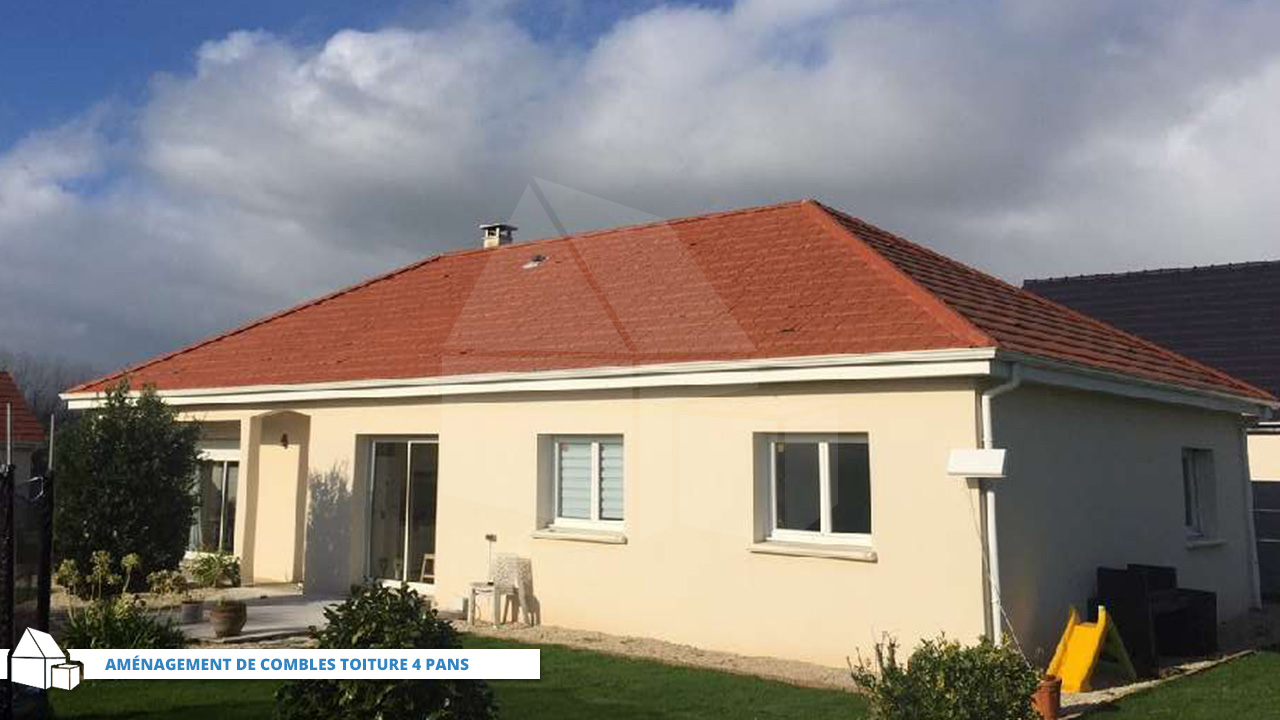 Aménagement des combles d’une maison à toiture 4 pans Kit Extension — free download